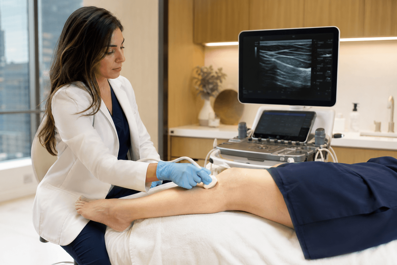 Duplex ultrasound vein evaluation for weight and vein disease risk factors at a New York vein clinic