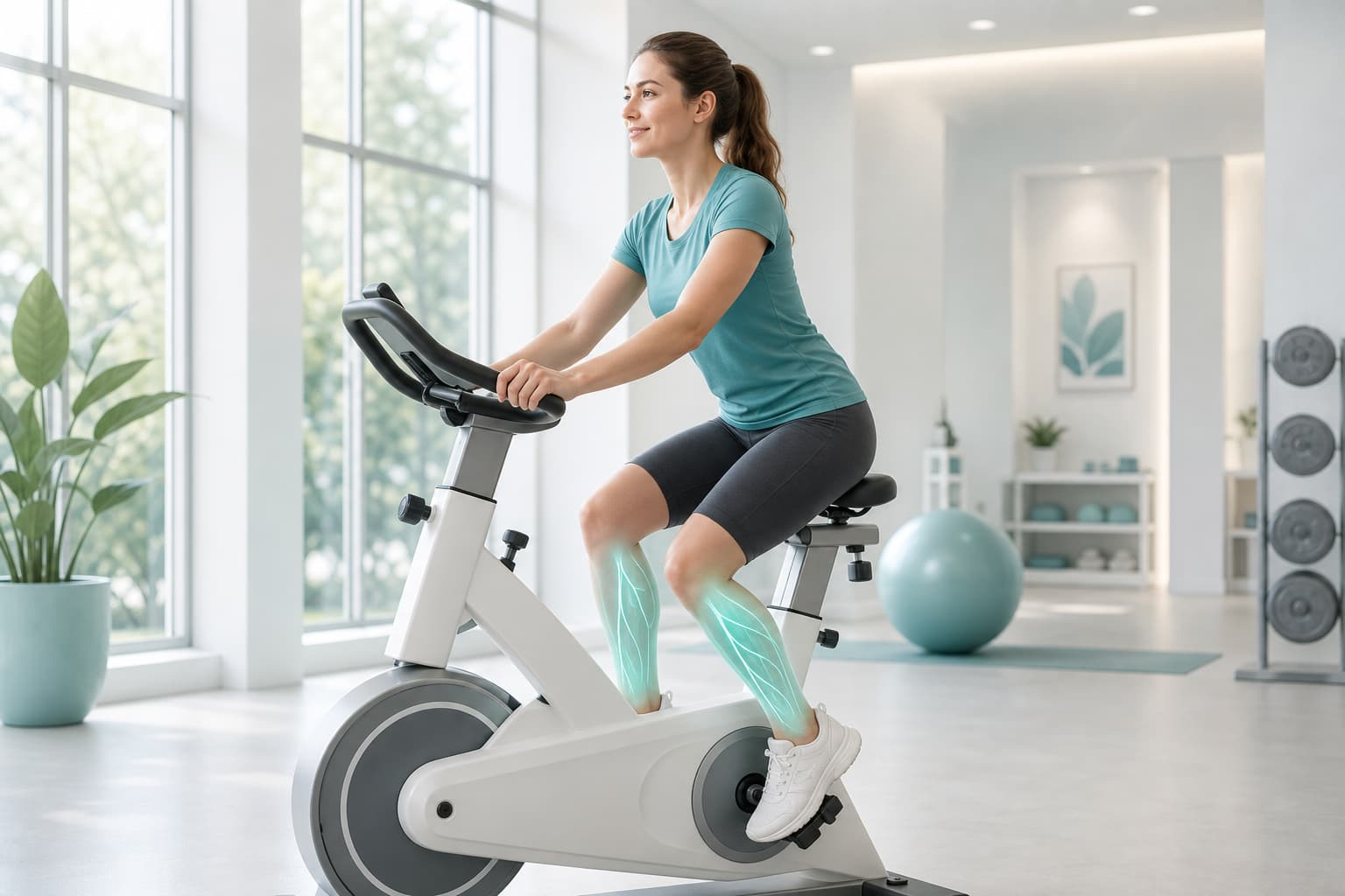 Low impact cycling exercise beneficial for varicose vein health